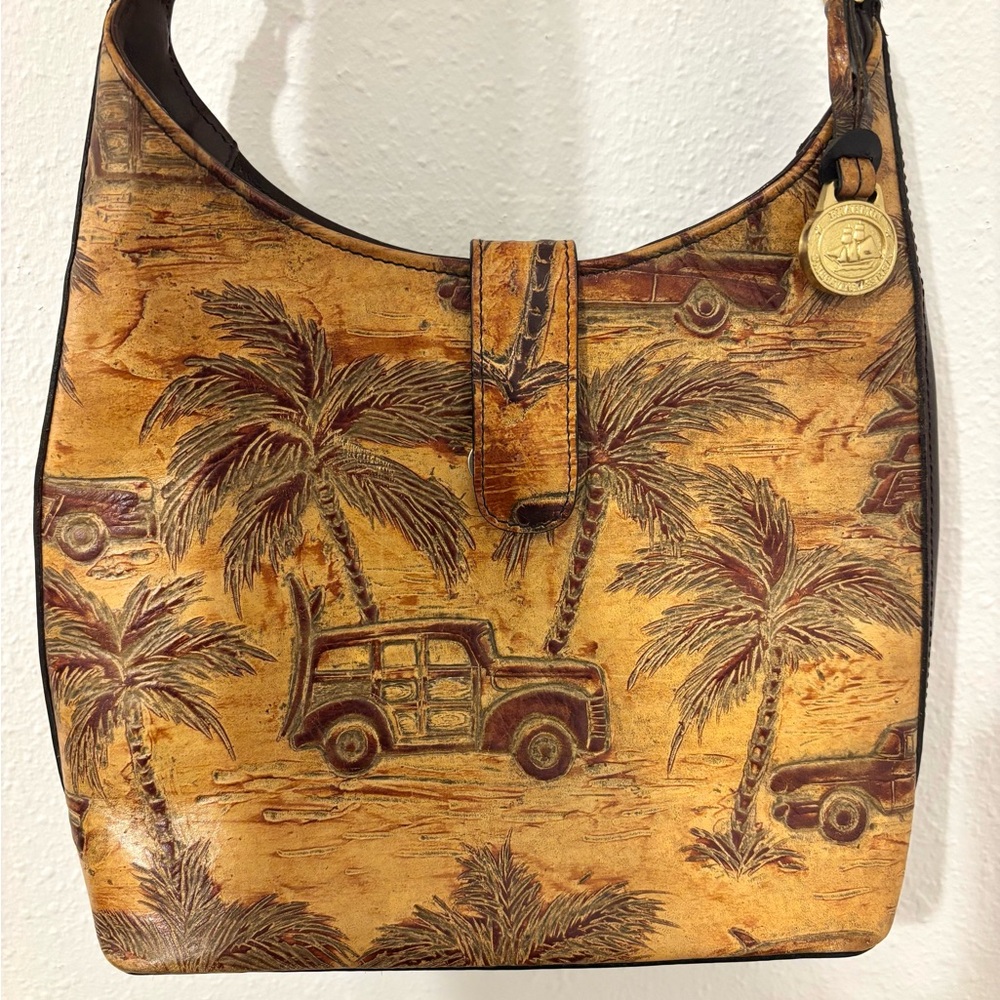Brahmin Copa Cabana Vintage Shoulder Purse - Picture 4 of 12